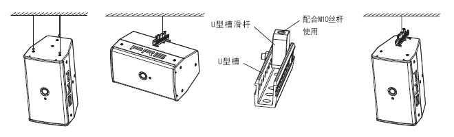 PRS音箱,二分频音箱,全频音箱,娱乐音箱，KTV音箱安装图